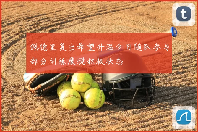 佩德里复出希望升温今日随队参与部分训练展现积极状态