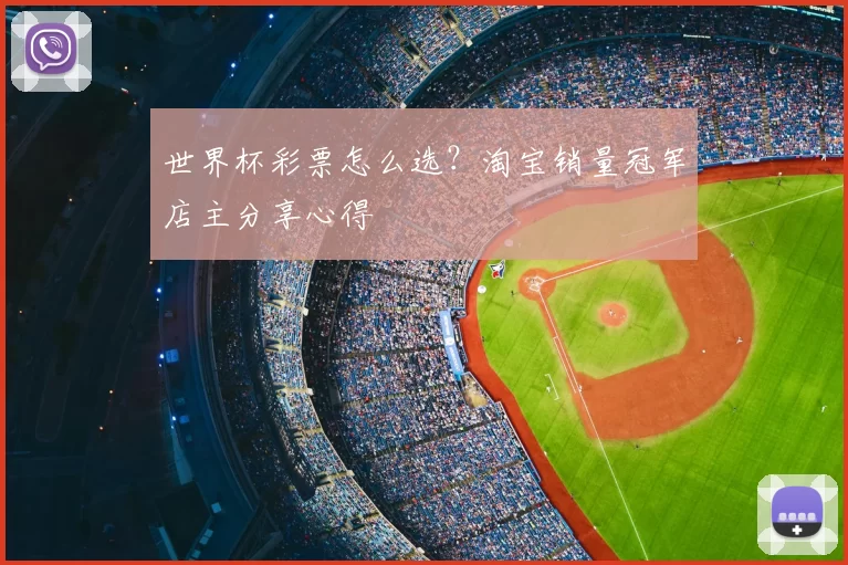 世界杯彩票怎么选?淘宝销量冠军店主分享心得