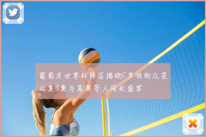 葡萄牙世界杯阵容揭晓C罗领衔众星云集B费与莱奥等人同赴盛宴