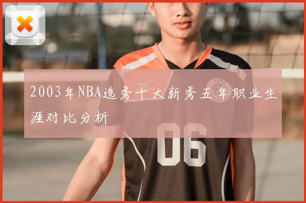 2003年NBA选秀十大新秀五年职业生涯对比分析