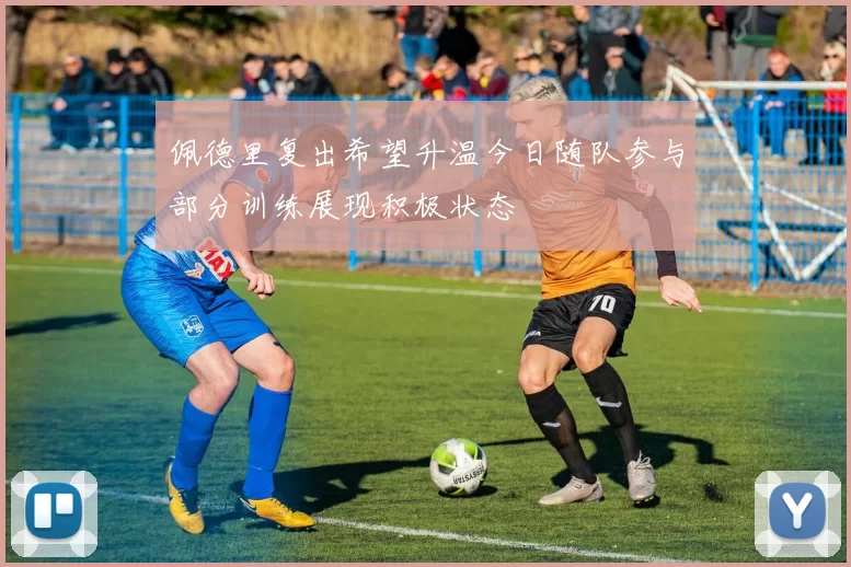 佩德里复出希望升温今日随队参与部分训练展现积极状态